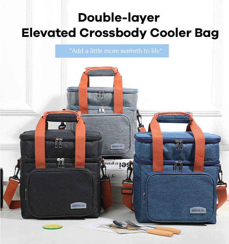 Dual Layer Insulation Leak Proof Cold Bag for Picnic Camping Outdoor Recreation Ready for Delivery