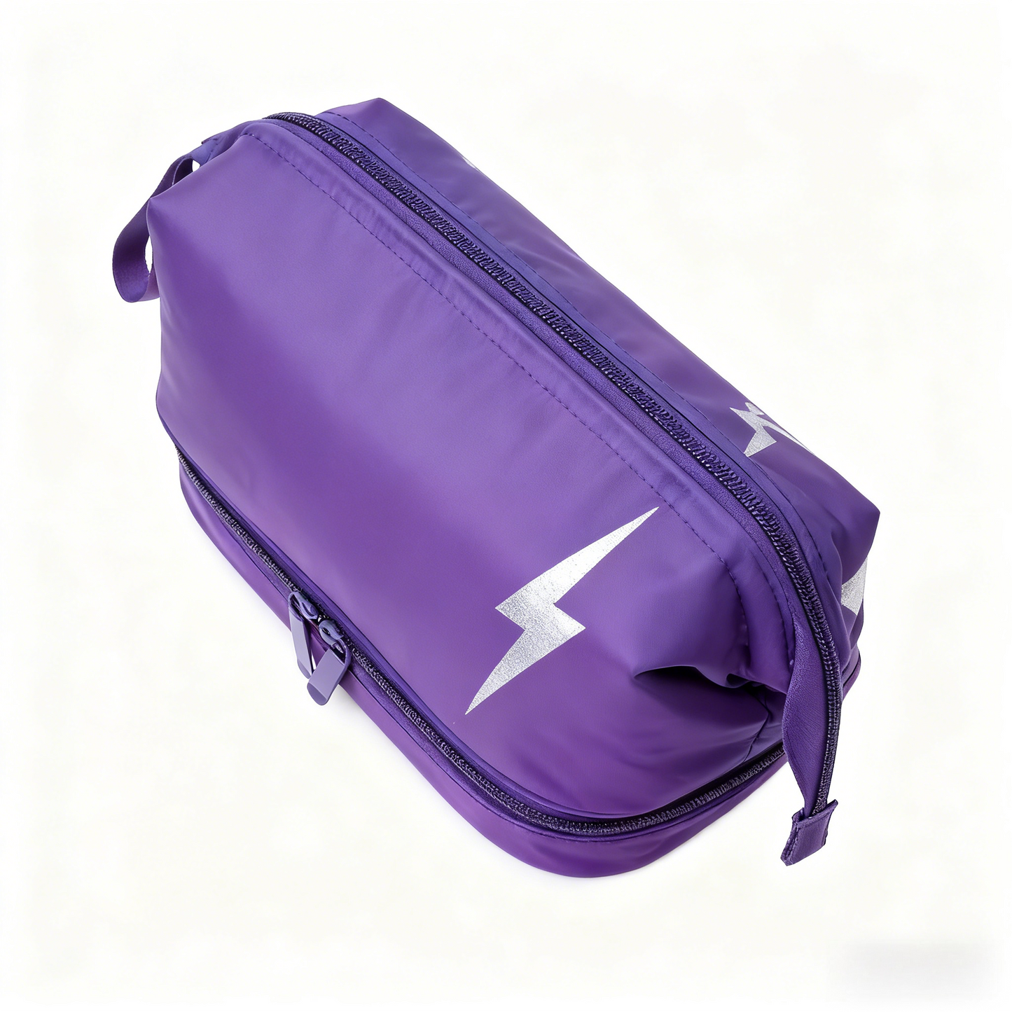 Large-capacity Double-Zip Makeup Toiletry Bag Portable MakeUp Organizer Case Lady Travel Waterproof Cosmetic Storage Bag