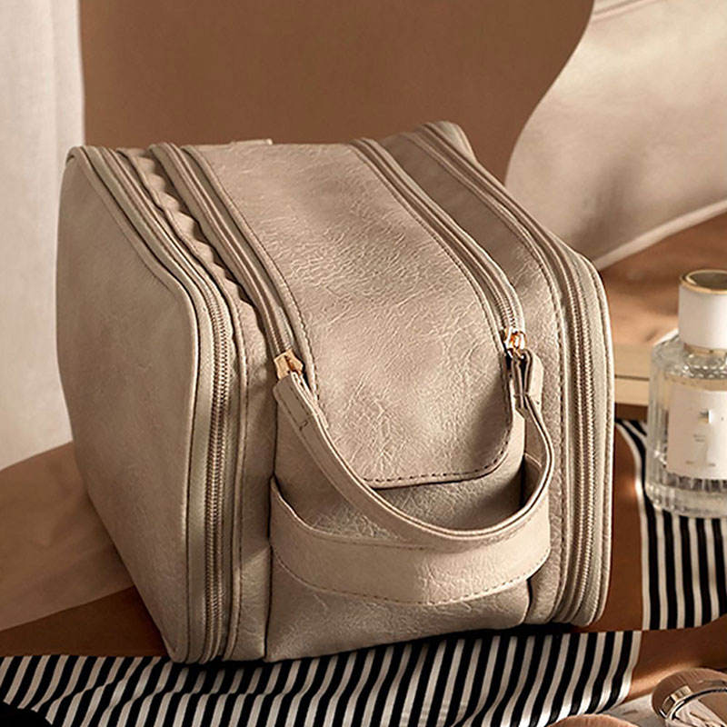 Women Wholesale Ladies Custom Pu Make up Pouch Cosmetic Bags Travel Makeup Bag