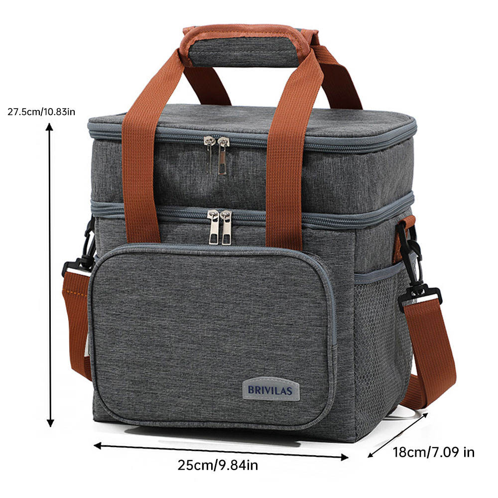 Dual Layer Insulation Leak Proof Cold Bag for Picnic Camping Outdoor Recreation Ready for Delivery